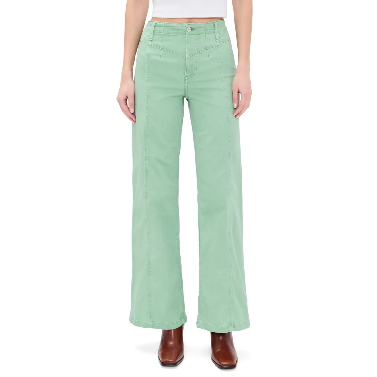 Free People Libre Wide Leg Jeans Cafe Noir 29