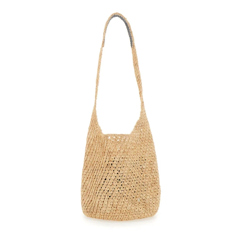Helen Kaminski Handbag lani Raffia Crochet Sac With Natural Raffia Handles