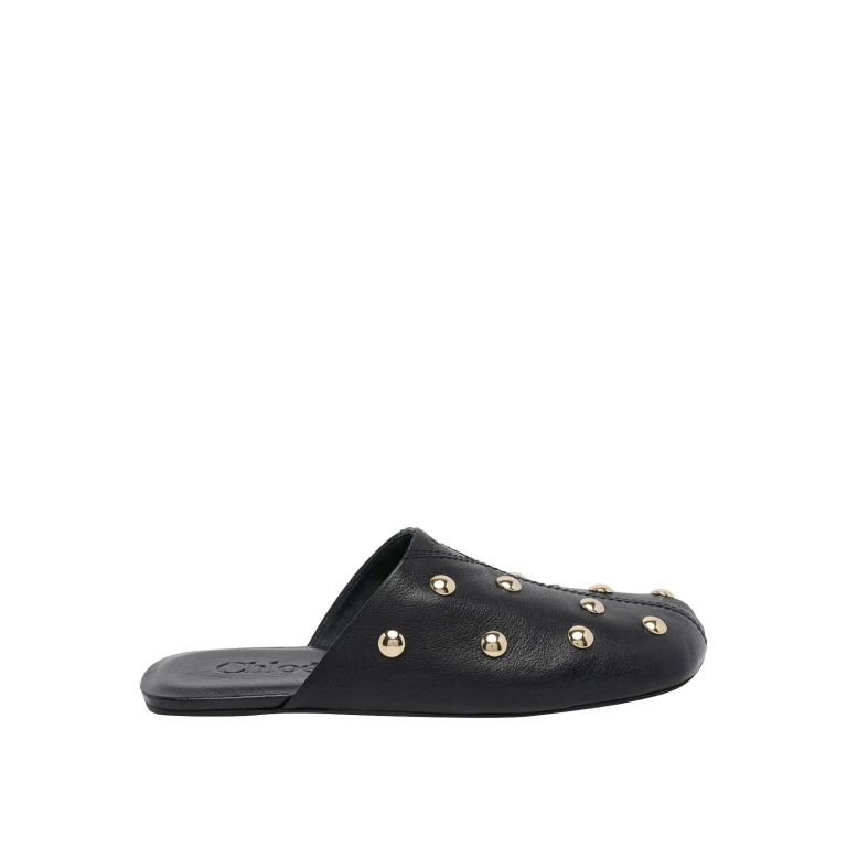 Chloe' Mules - Noir