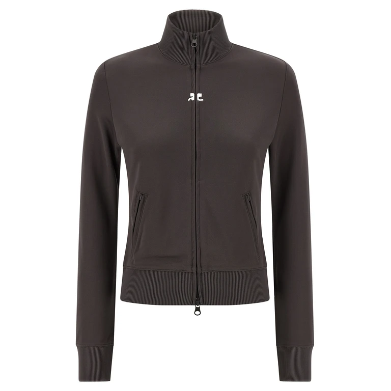 Gray Polyester Sweatshirt Clothing - Women