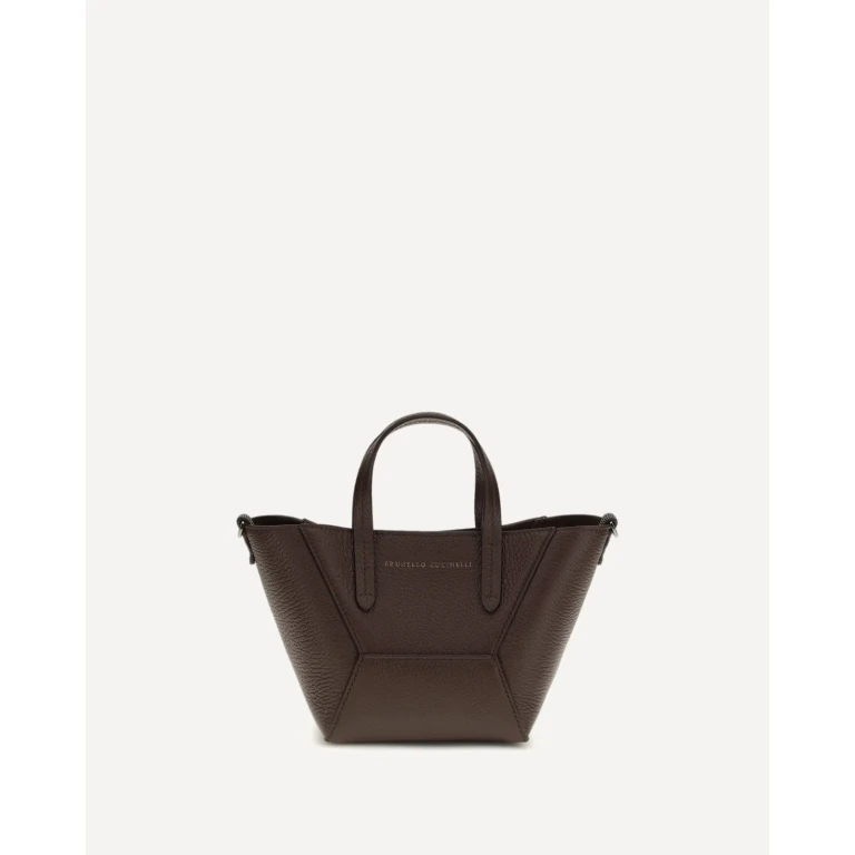 BRUNELLO CUCINELLI Leather Handbag Female UNI