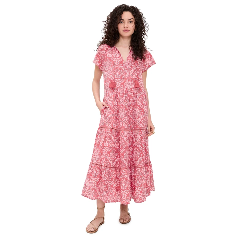 Marea Breakers Dress Faded Rose M
