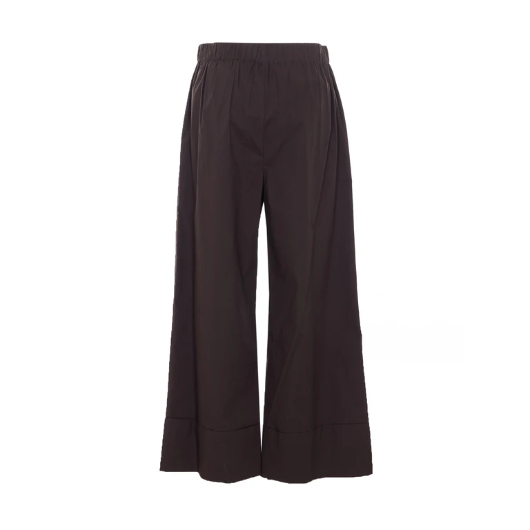 Liu Jo Trousers Brown Cotton - Women