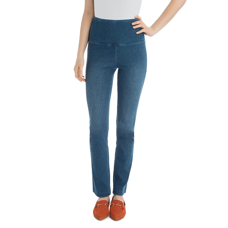 Lysse Plus Straight Leg Jeans in Black