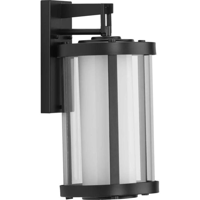 Black One Light Wall Lantern from the Irondale Collection