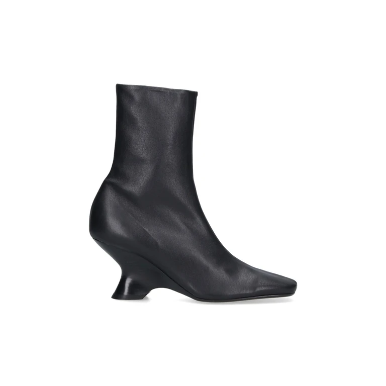 Balenciaga Leather Ankle Boots