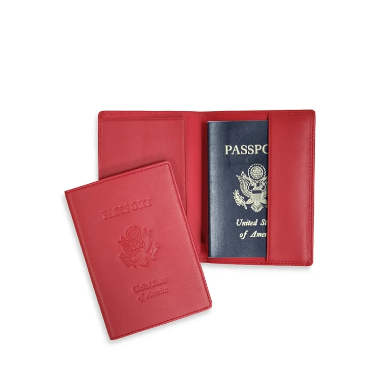 Royce New York Leather Rfid-Blocking U. s. Passport Case