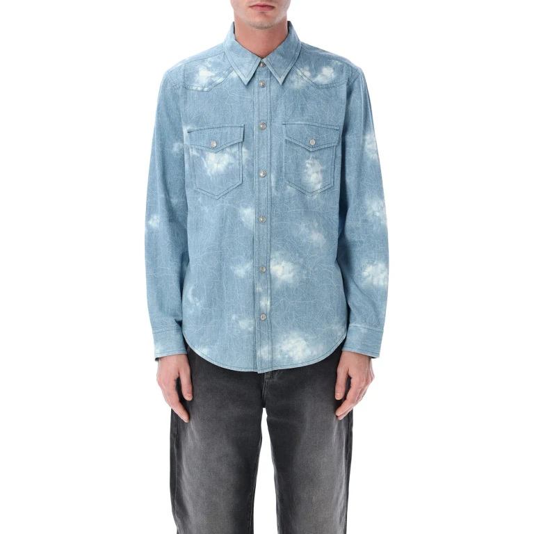 Isabel Marant Marant Tasco Washed Denim Shirt