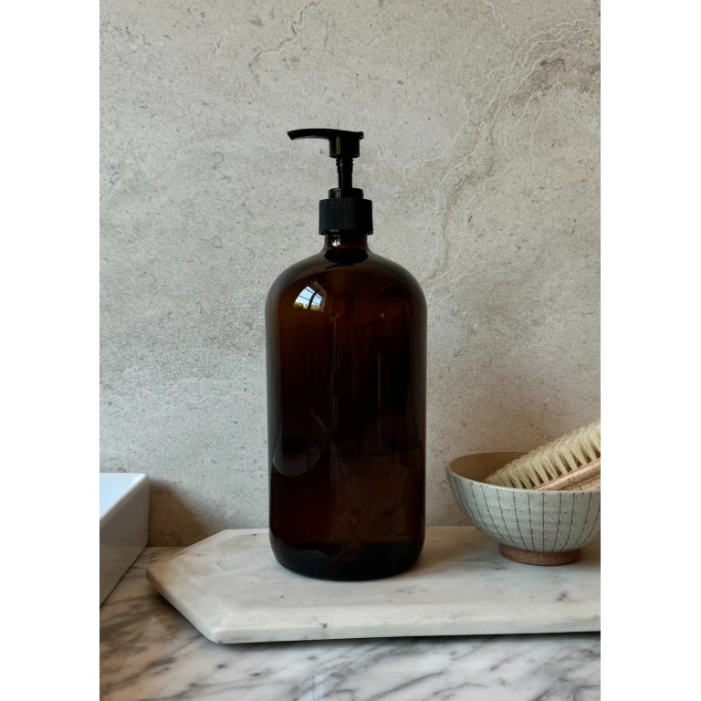 Amber Glass Bottle 32oz