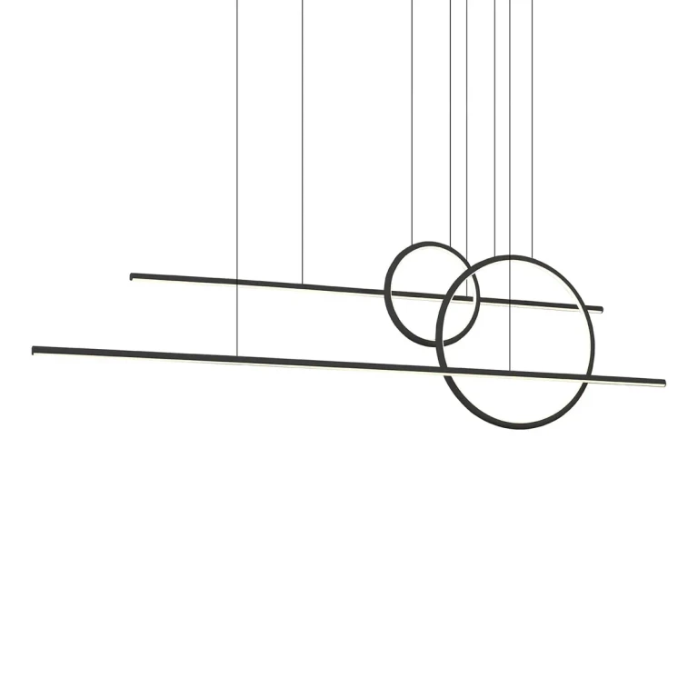 Kuzco Chute Calypso LED Pendant Light in Black