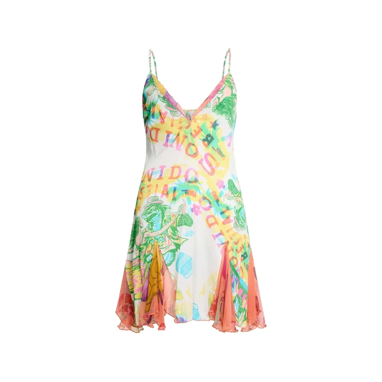 Donde Esteban X La Linterna Sonido Bestial Mini Dress