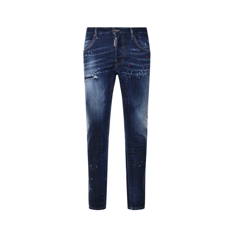 Dsquared2 Jeans Blue Cotton Elastane - Men