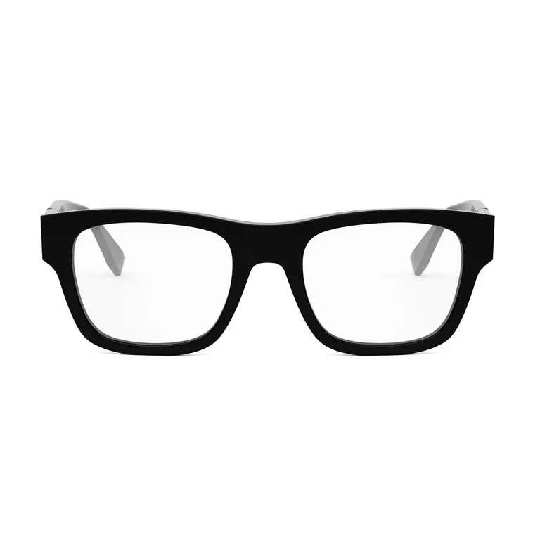 Fendi FE50089I Diagonal 001 Nero-Grigio Acetate Occhiali Da Vista - Men