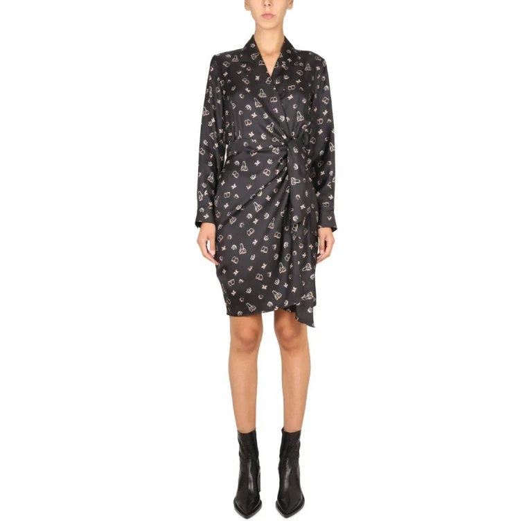 Max Mara Long Sleeve Maxi Dress