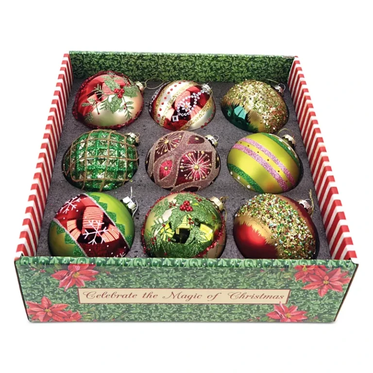 Mark Roberts Assorted Ornaments, Set of 9