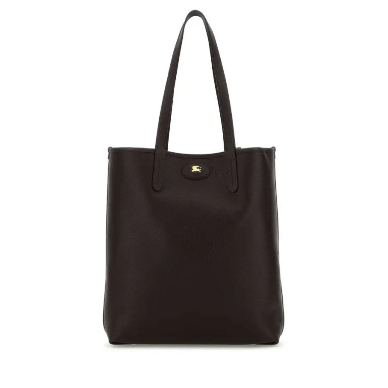 Dark Brown Leather Bloomsbury Shopping Bag