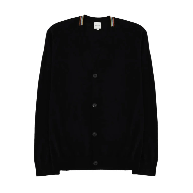 Zwarte wollen cardigan