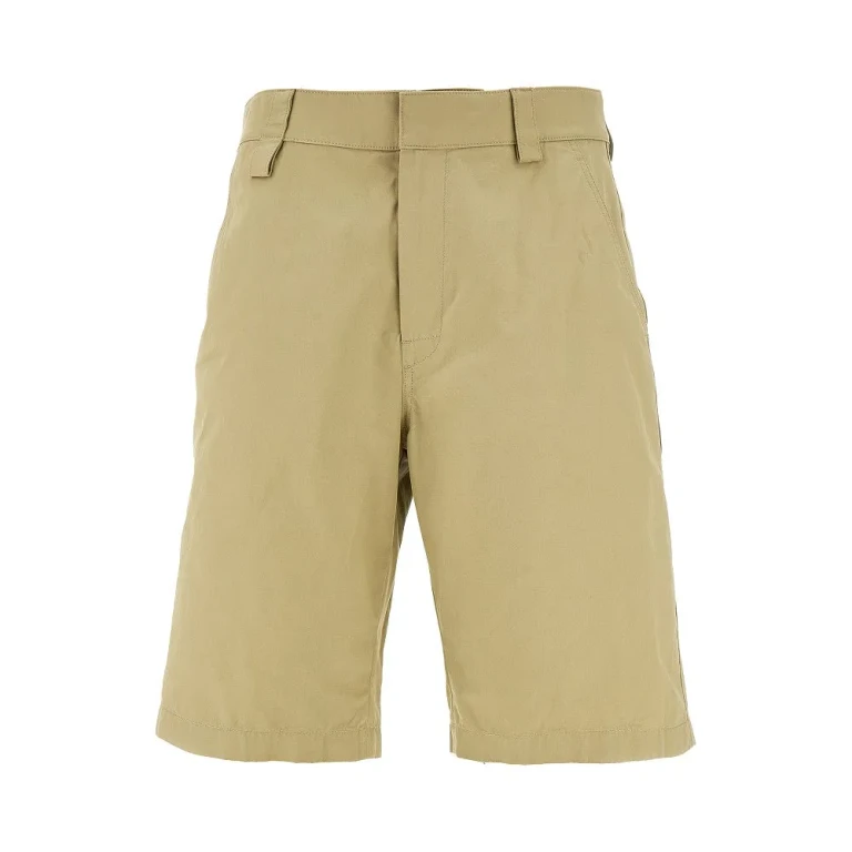 Bottega Veneta Herren-Shorts aus Baumwoll-Twill, Größe 46