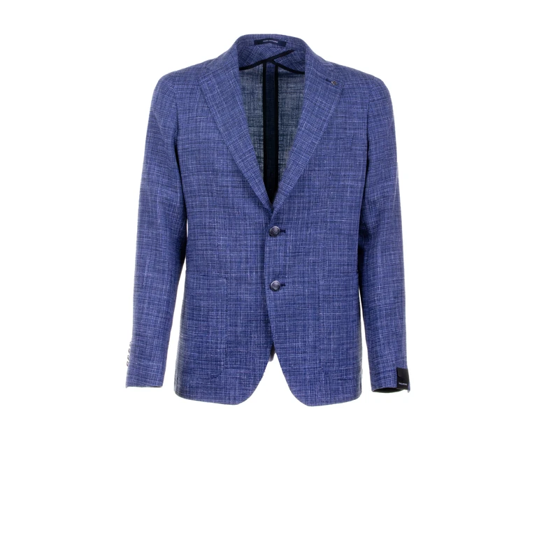 Blazer de pata de gallo con botonadura sencilla Tagliatore