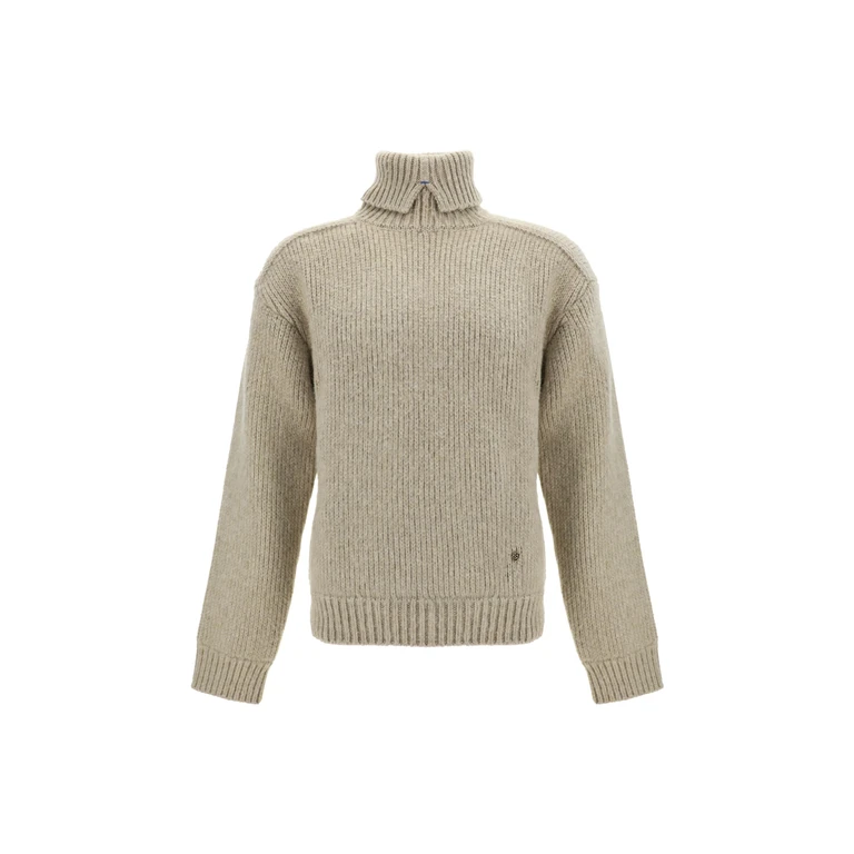 Burberry Cappuccino Wool Blend Sweater