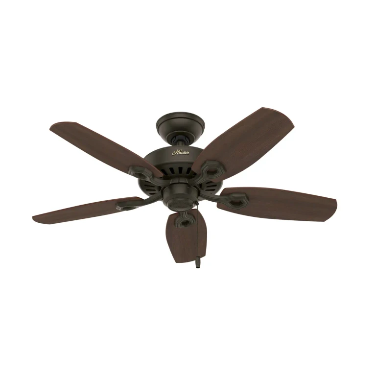 Hunter Builder 3-Light 42" Indoor Ceiling Fan in New Bronze