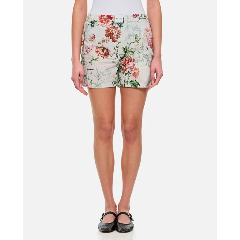 The Attico Short Treasures Ivory
