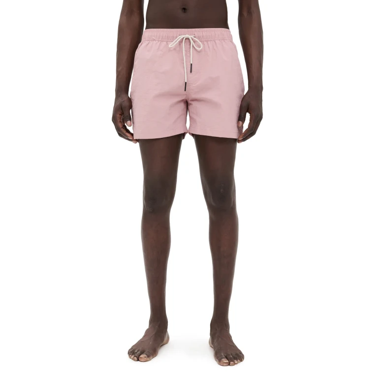 OAS Blush Nylon Swim Shorts 4.75 Pink XS