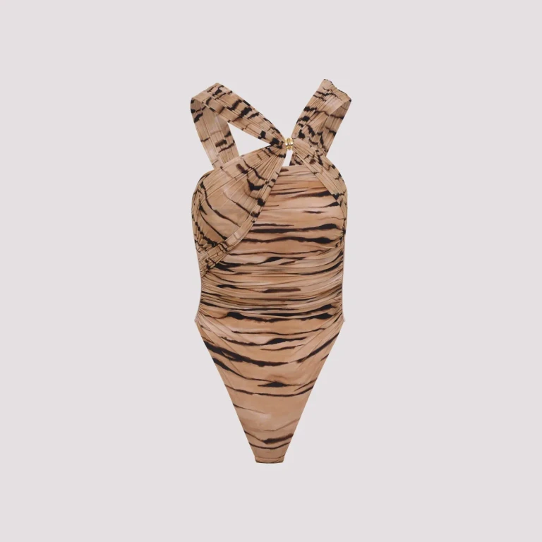 ELISABETTA FRANCHI - Elisabetta Franchi Tiger Print Body