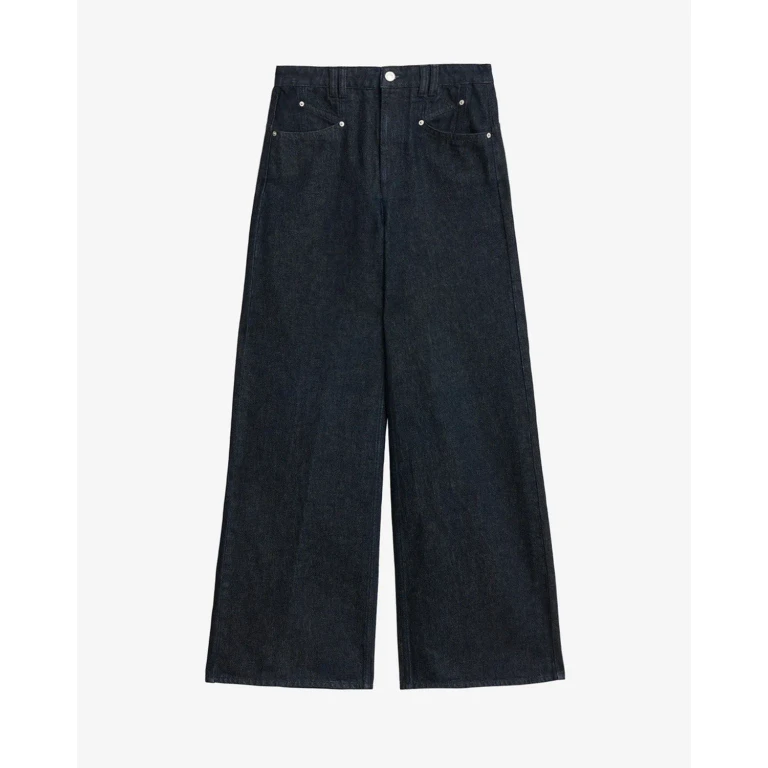 Pantalon Lemony - Femme - Foncé Nuit - Taille 34 - Isabel Marant