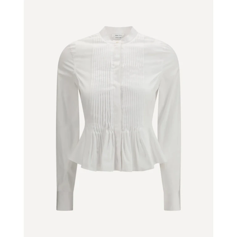 Chemise Alexander McQueen pour femme en coton, taille 44