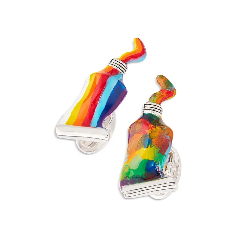 Paint Tube Cufflinks