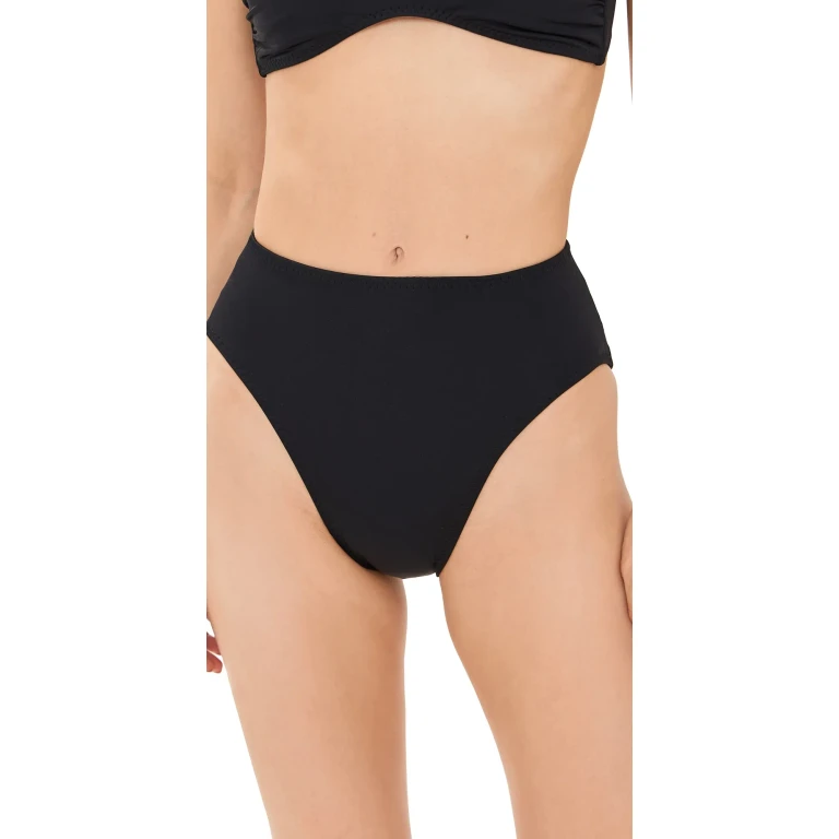 Norma Kamali Underwire Bikini Bottoms Black S