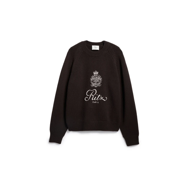 FRAME Ritz Unisex Cashmere Sweater Navy M