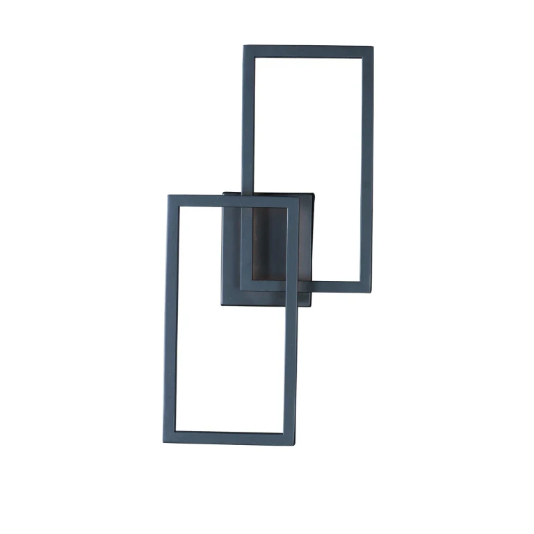 Black LED Outdoor Wall Sconce from the Traverse LED Collection