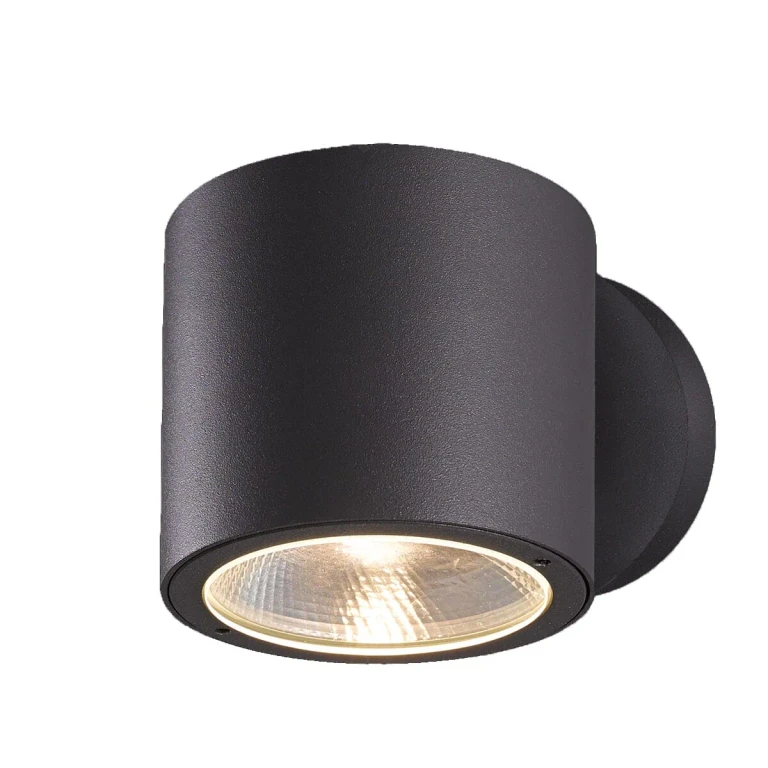 Graphite Grey LED Outdoor Wall Mount from the Volume Collection