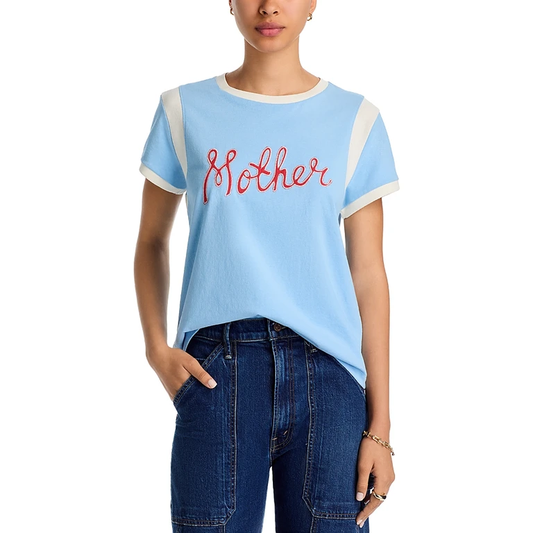 Mother The Boxie Goodie Inset Tee