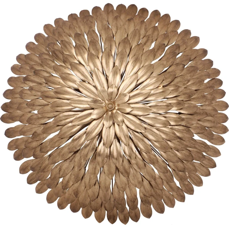 Broche 6-Light 9" Wall Sconce in Antique Gold