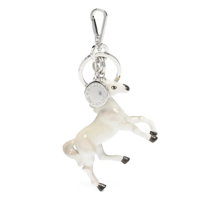 Porte-clés pendentif cheval Stella McCartney