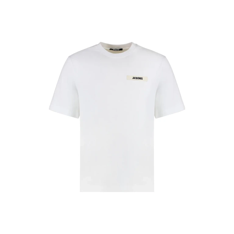 Jacquemus Gros Grain Cotton Crew-neck T-shirt