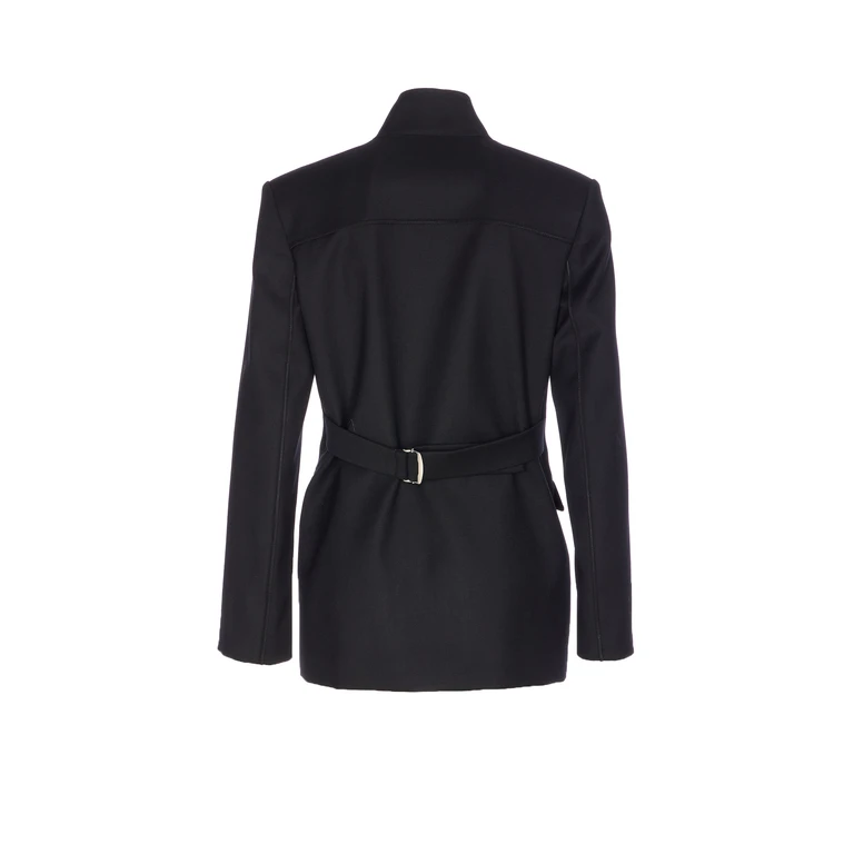 Pinko Jackets Black Wool - Women