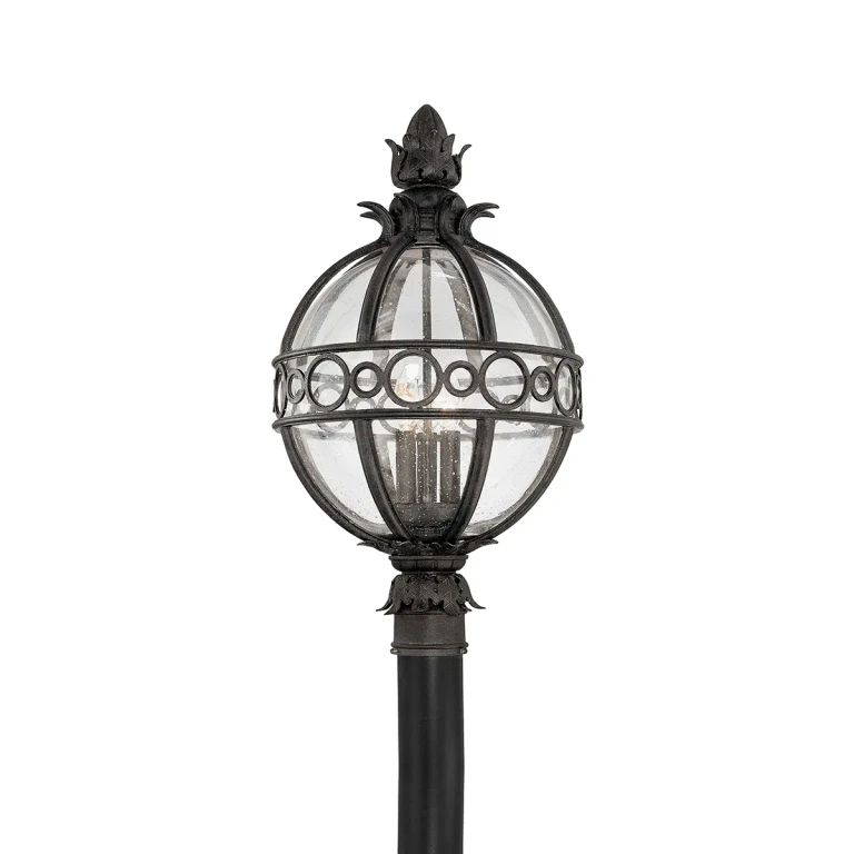 Troy Campanile 3-Light 24" Outdoor Wall Light in Campanile Bronze