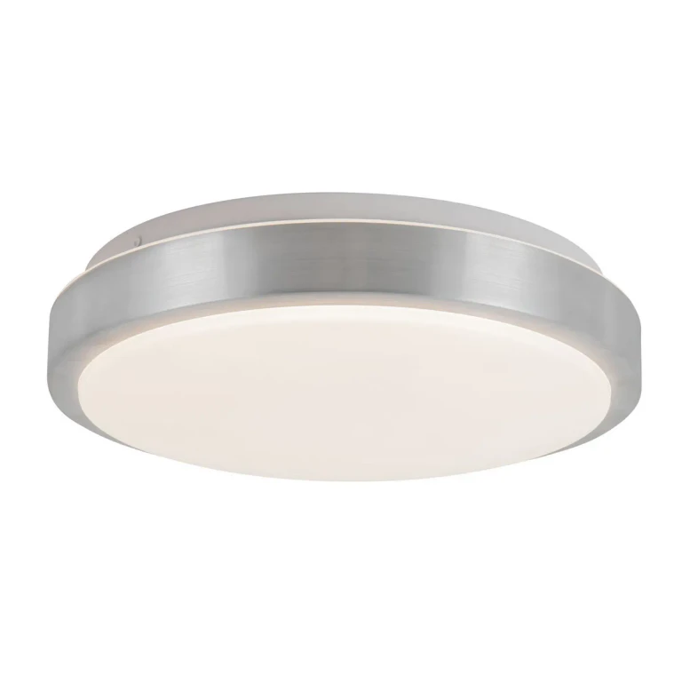Brushed Nickel LED Flush Mount from the Yanis Collection