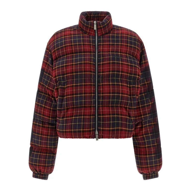 Off-White Blouson Rembourré - Rouge Brun