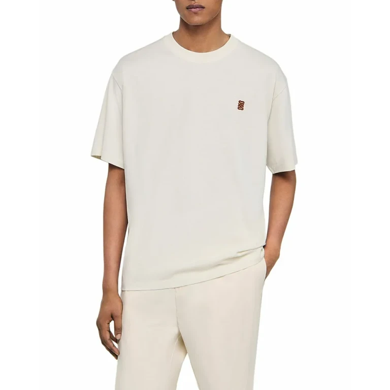 Sandro Short Sleeve Logo Tee