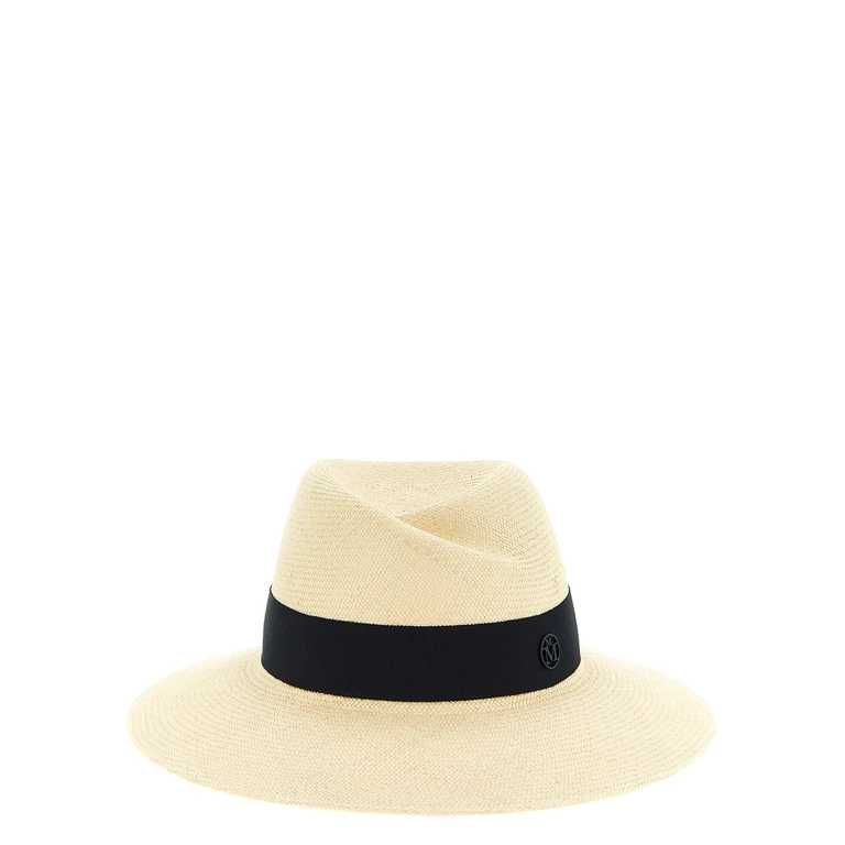 Maison Michel Virginie hat Blue Straw - Women