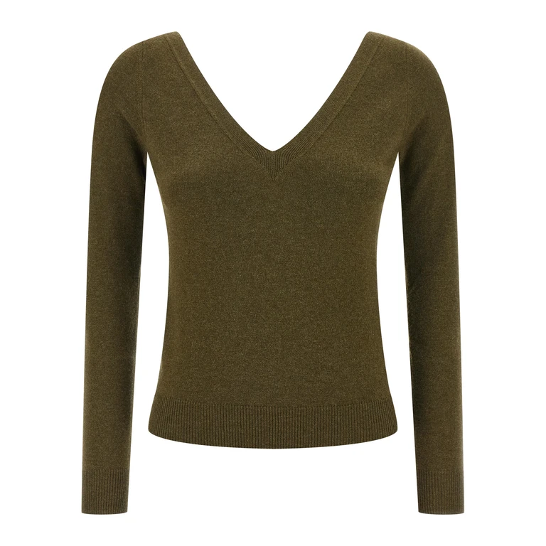 Bicolor Cashmere Cardigan Clothing - Women