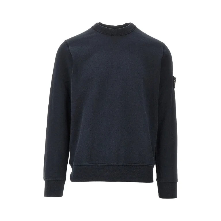 STONE ISLAND Organic cotton crewneck sweatshirt Man S