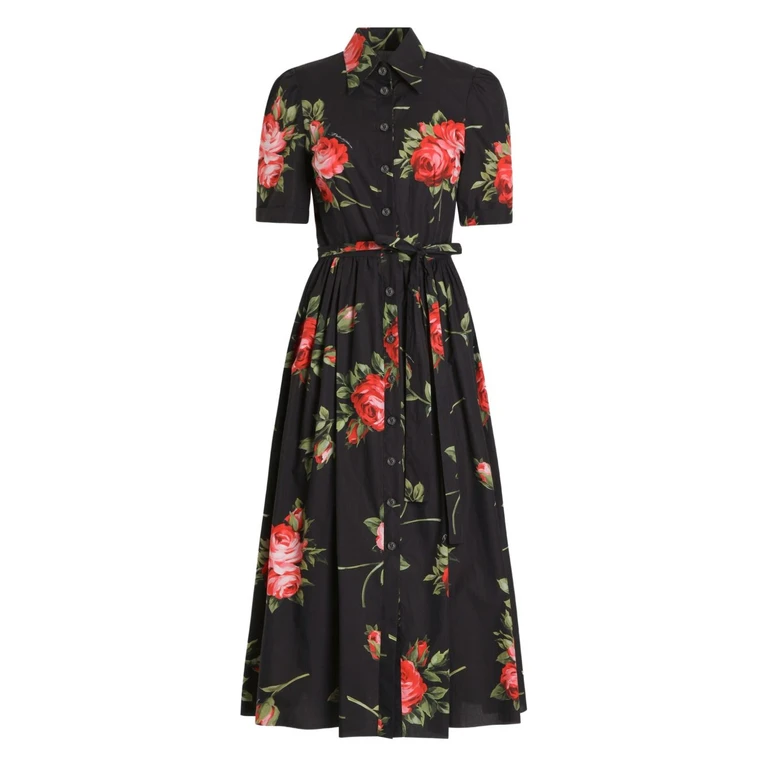 Dolce & Gabbana Dresses Black Cotton - Women