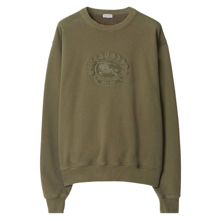 Burberry EKD Embroidered Cotton Sweatshirt