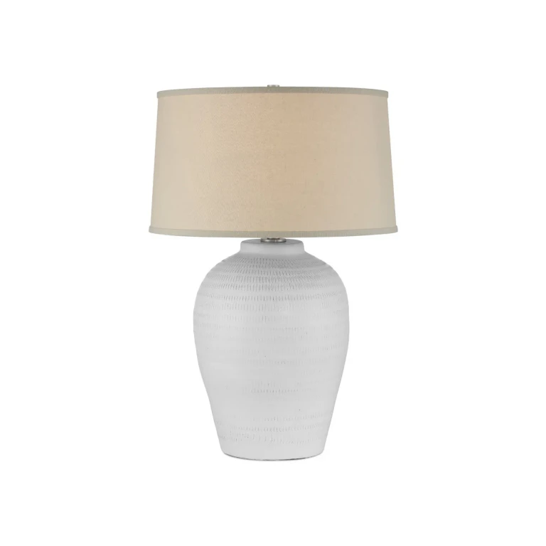 White Table Lamp from the Dashwell Collection